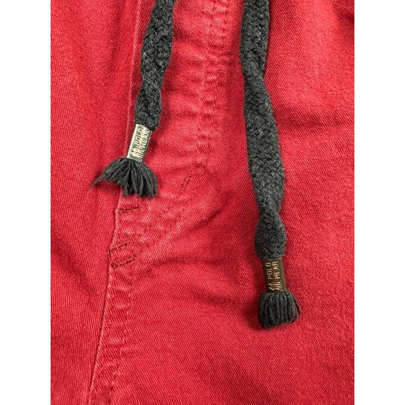 Vintage Polo Wear Red Jogger Pants Size 40 - Picture 6 of 7